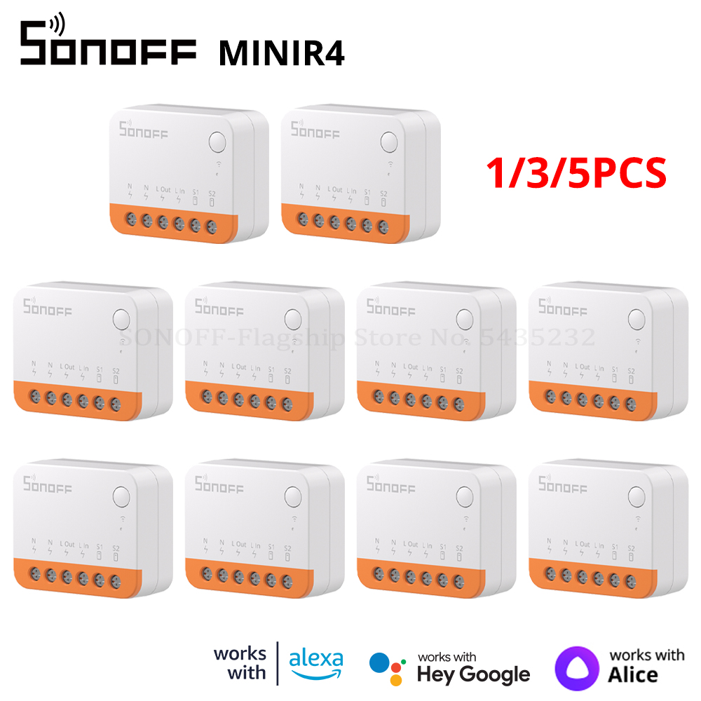 Sonoff Mini R4 - 1/3/5 adet SONOFF MINI R4 Wifi