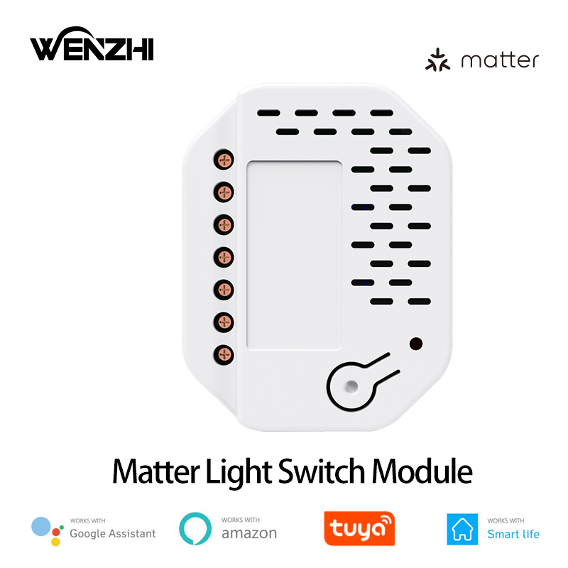 Smart Relay Tuya - Matter Işık Anahtarı Modülü 2'li Röle