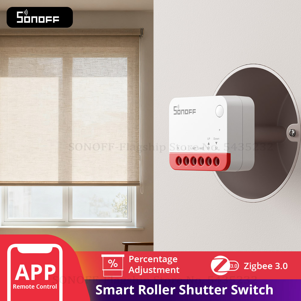 Sonoff - SONOFF MINI-ZBRBS Zigbee Akıllı Panjur Anahtarı