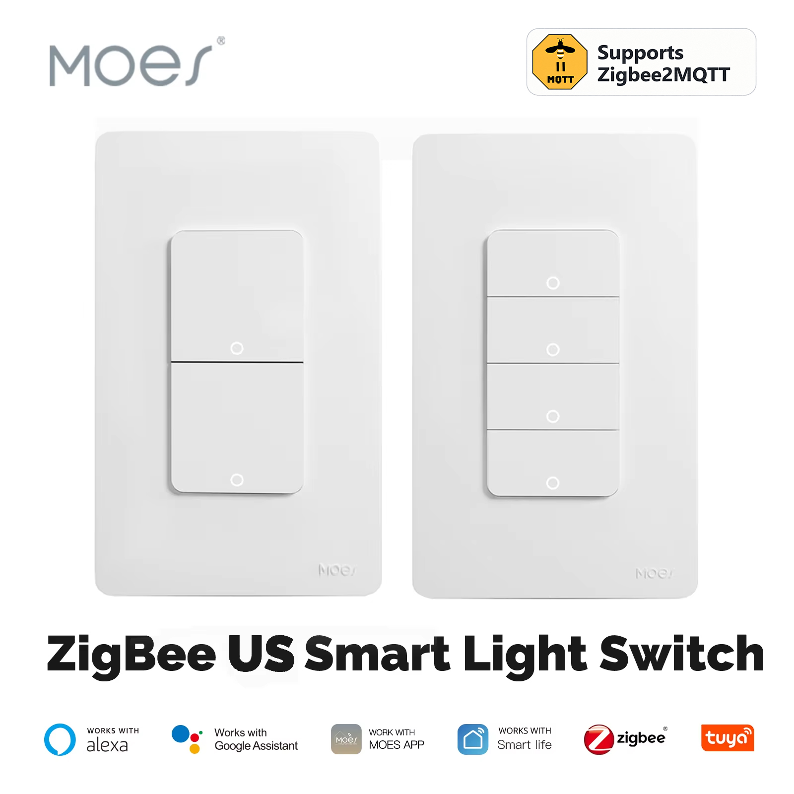 Sonoff Basic - MOES Tuya ZigBee Akıllı Işık Anahtarı,