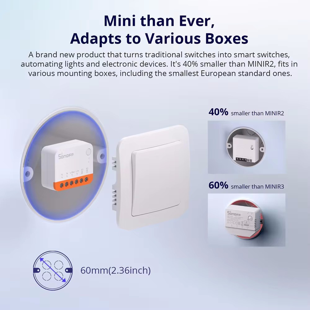 Wifi Akıllı Anahtar Mini R4, A - Sonoff Mini R4 incelemesi ve fiyatı