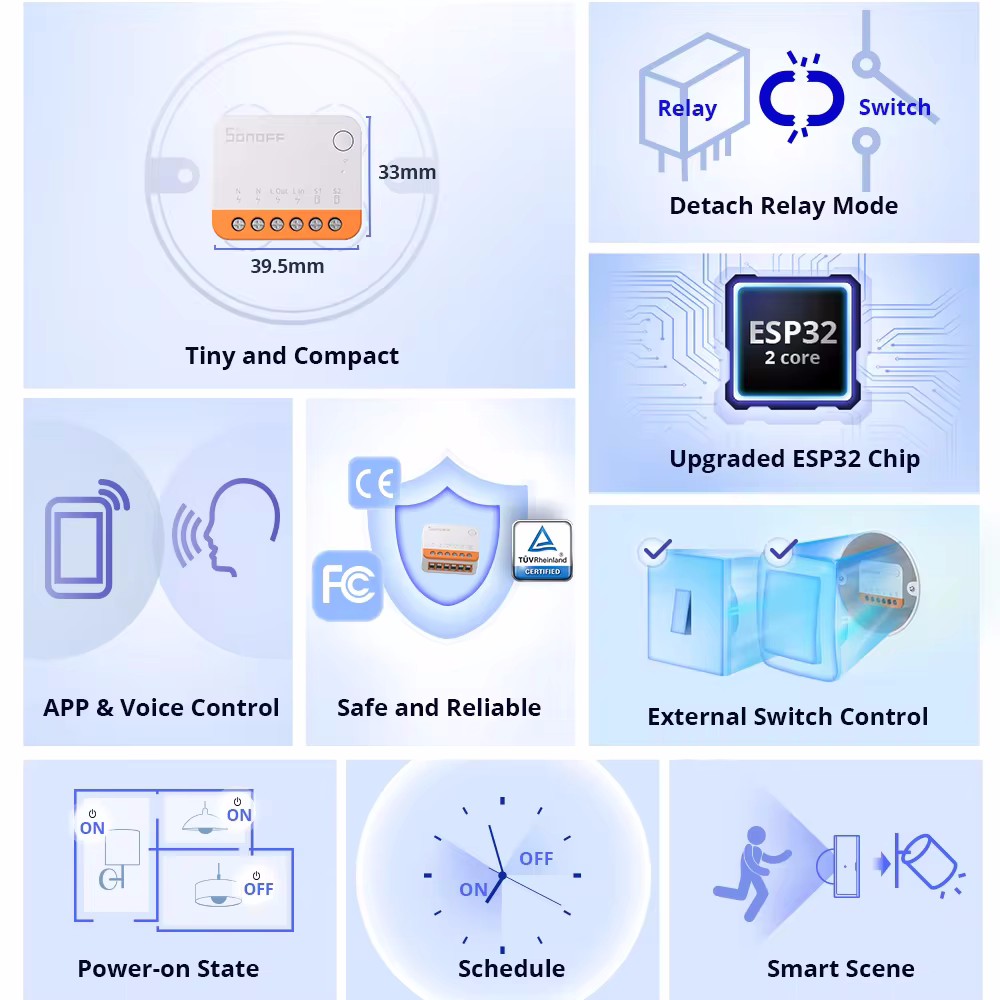 SONOFF Akıllı Wi-Fi Anahtarı,  - Sonoff Mini R4 incelemesi ve fiyatı