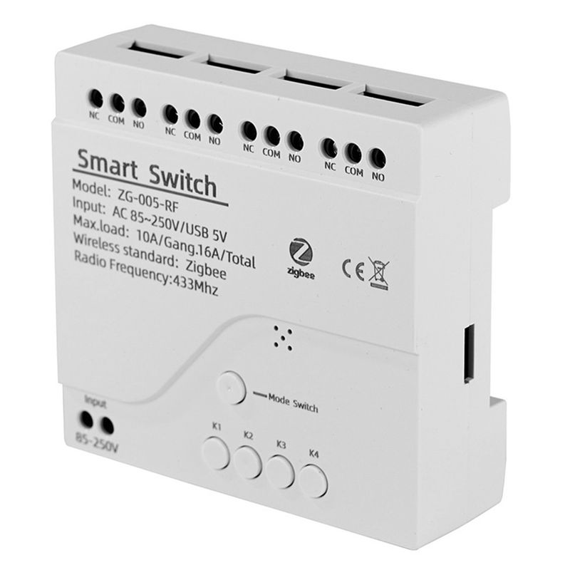 [NEWA08R] 4 Kanallı Tuya Zigbe - Smart Relay Tuya incelemesi ve fiyatı
