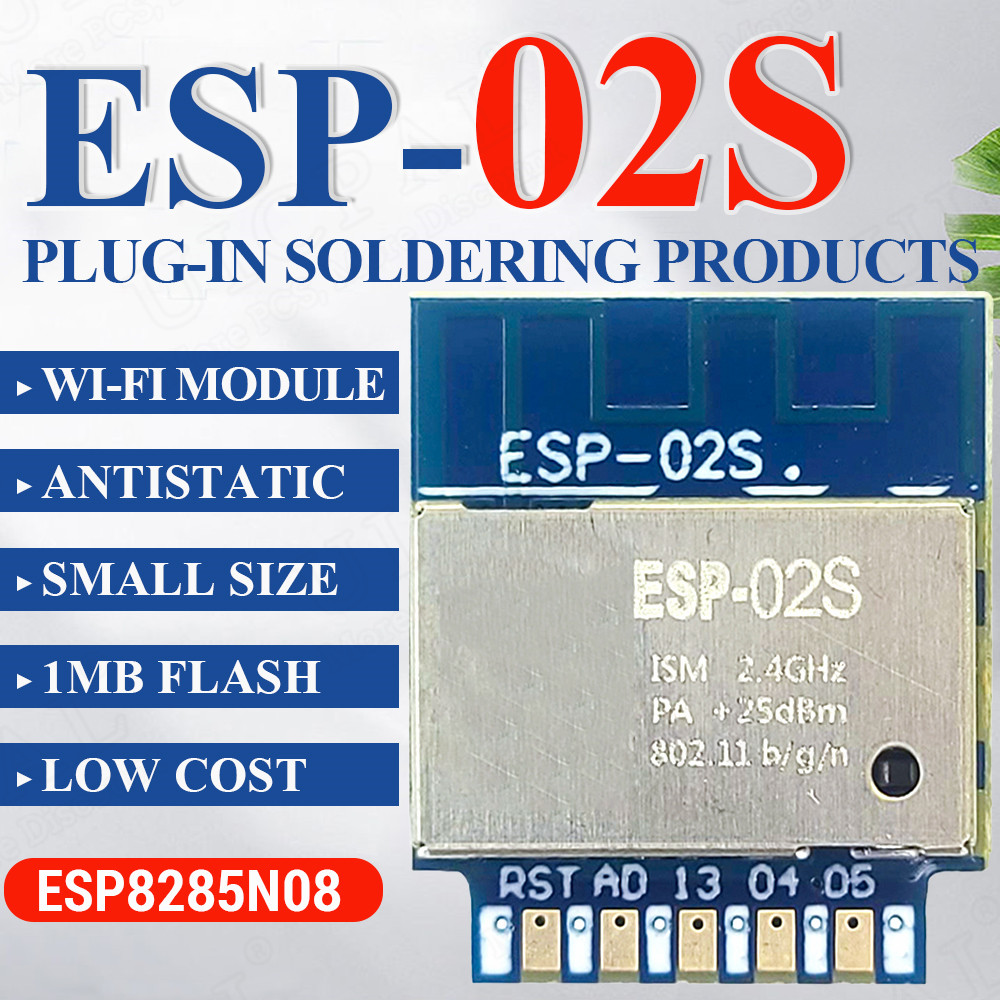 ESP-02S Seri Kablosuz 2.4G Wif - Smart Home Module Iot incelemesi ve fiyatı