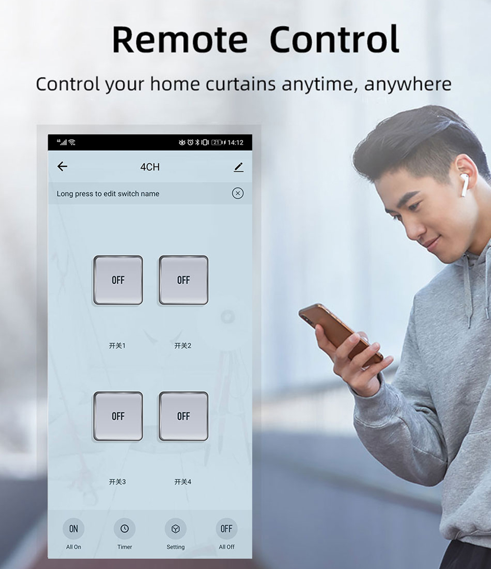 Tuya 4CH Zigbee Anahtar Röle M - Tuya Smart incelemesi ve fiyatı